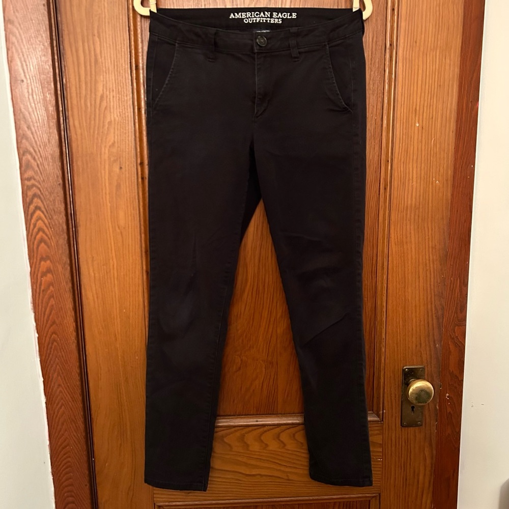 American Eagle skinny twill pants, size 8